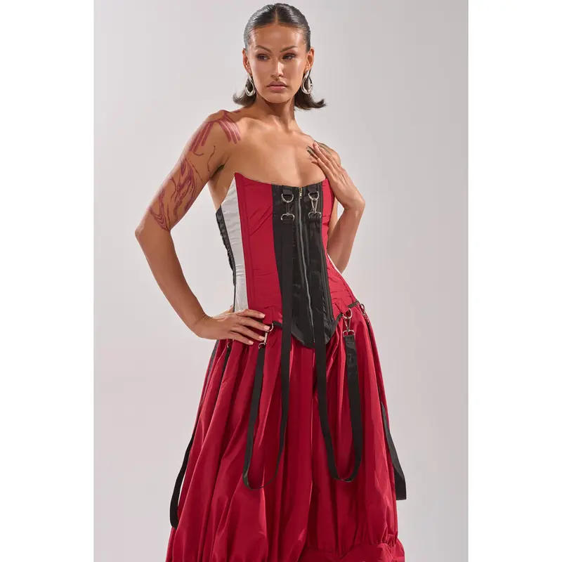 Corset and skaterskirt - TikTok Shop Corset and skaterskirt - TikTok Shop
