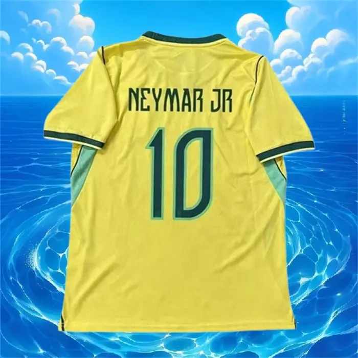 2026 Yellow Brazil No.10 Neymar Short sleeve jersey