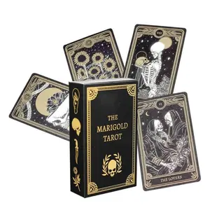 12*7cm The Marigold Tarot Fortune Telling nation  Card Family Gathering Chess Game Leisure Table Game Entertainment Ca