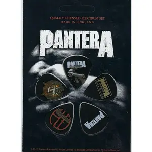 PANTERA Set of 5 Guitar Picks/Plectrums ~Licensed~