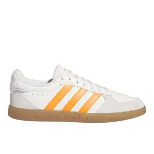 adidas Womens Breaknet Sleek Lace Up Sneakers Shoes Casual - White