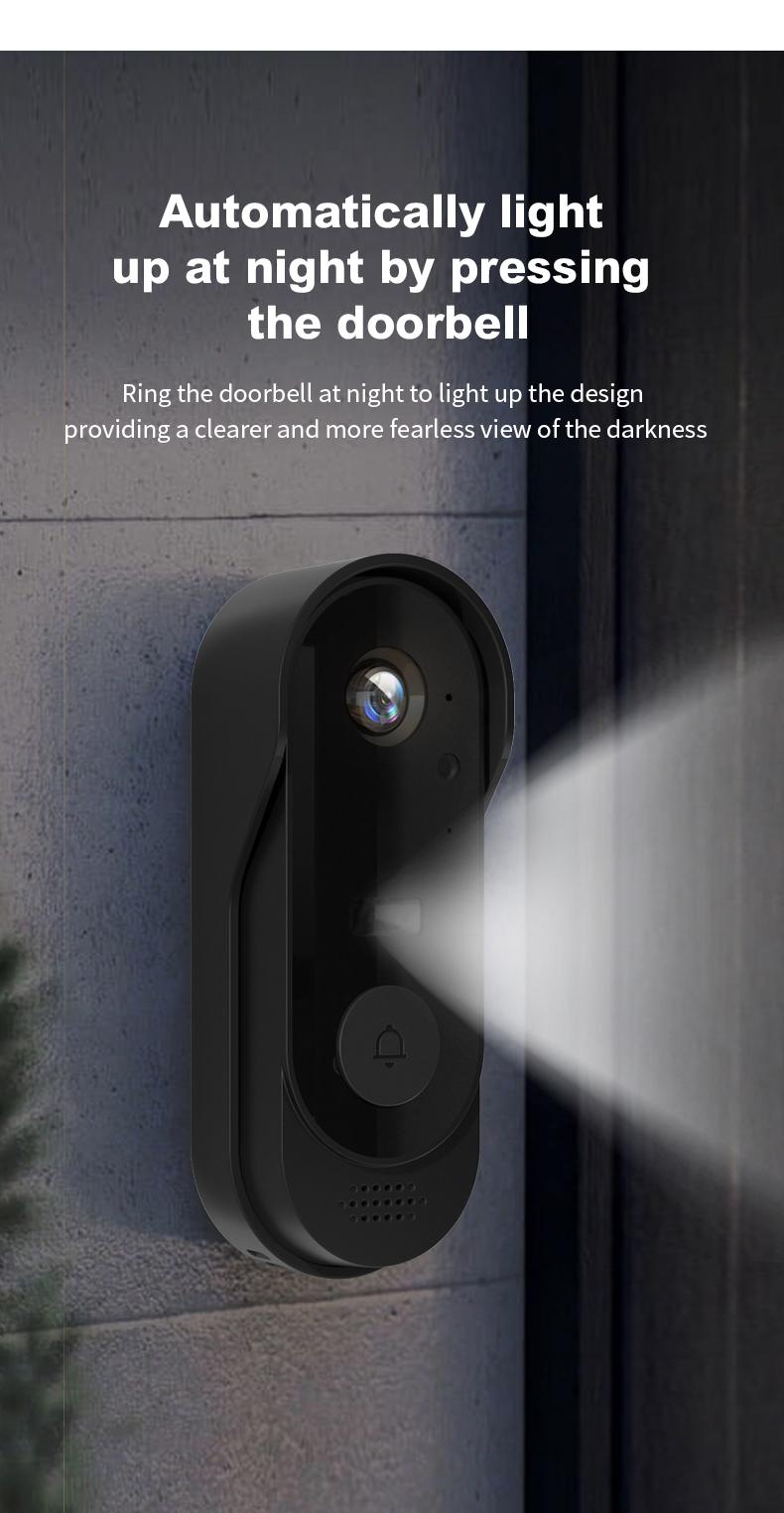 X8 Video Doorbell with Screen, No WiFi Needed, Local Storage, Waterproof & No Subscription Required
