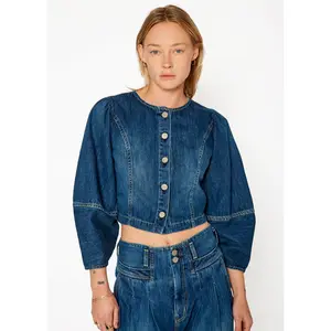 Cici Sea Balloon Sleeve Jacket