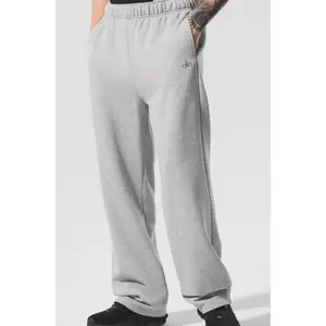 Alo Yoda Accolade Straight Legweatpants Grey