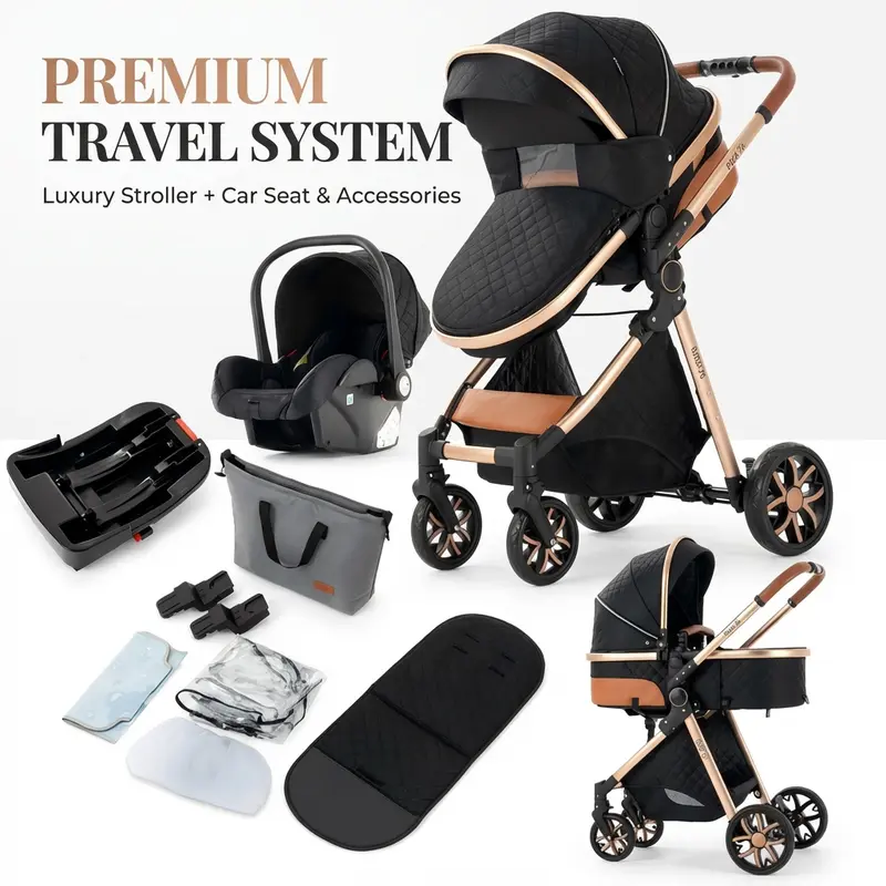 expedition wagon stroller Baby Trend Kids Expedition 2-in-1 Stroller Wagon Plus