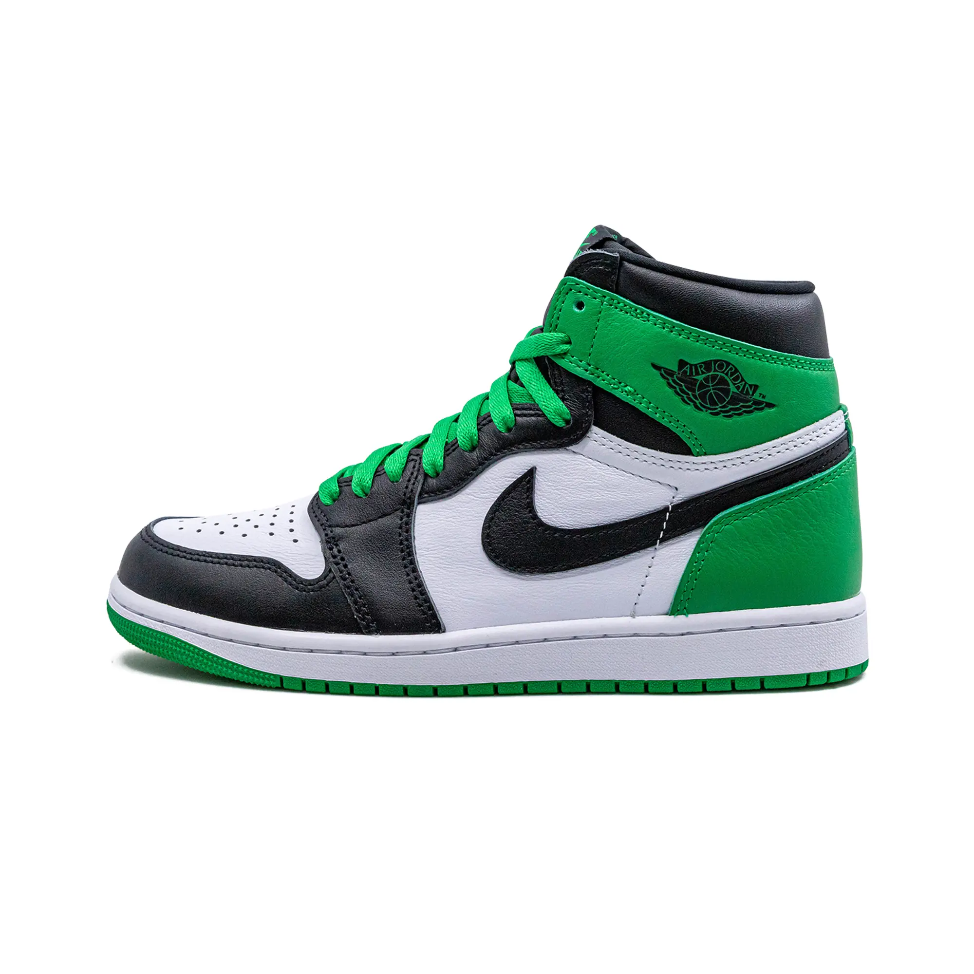 AIR JORDAN 1 Retro High OG "Lucky Green" Men's Sports Sneaker, Style Code DZ5485-031
