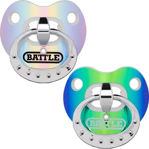 Battle Sports Binky Iridescent Oxygen Lip Protector Mouthguard