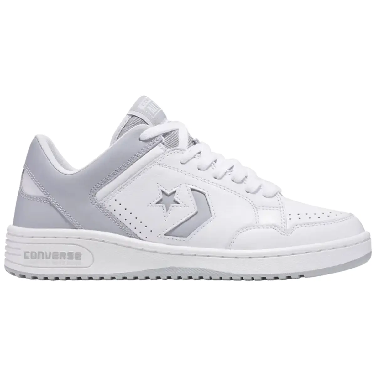 Converse Weapon Leather Ox White Wolf Grey Men's Fashion Shoes New