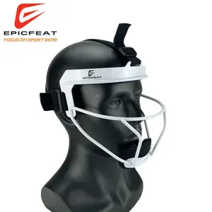 EPICFEAT-Steel Softball Face Mask –baseball Protective Gear  Durable Fielder’s Mask for Youth & Adults, Protective Headgear for Indoor & Outdoor Play