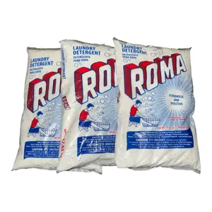 Roma Laundry Detergent Powder, Fast Dissolving, Biodegradable & Phosphate-Free Formula, 17.63 oz Each Bag, 3-pack