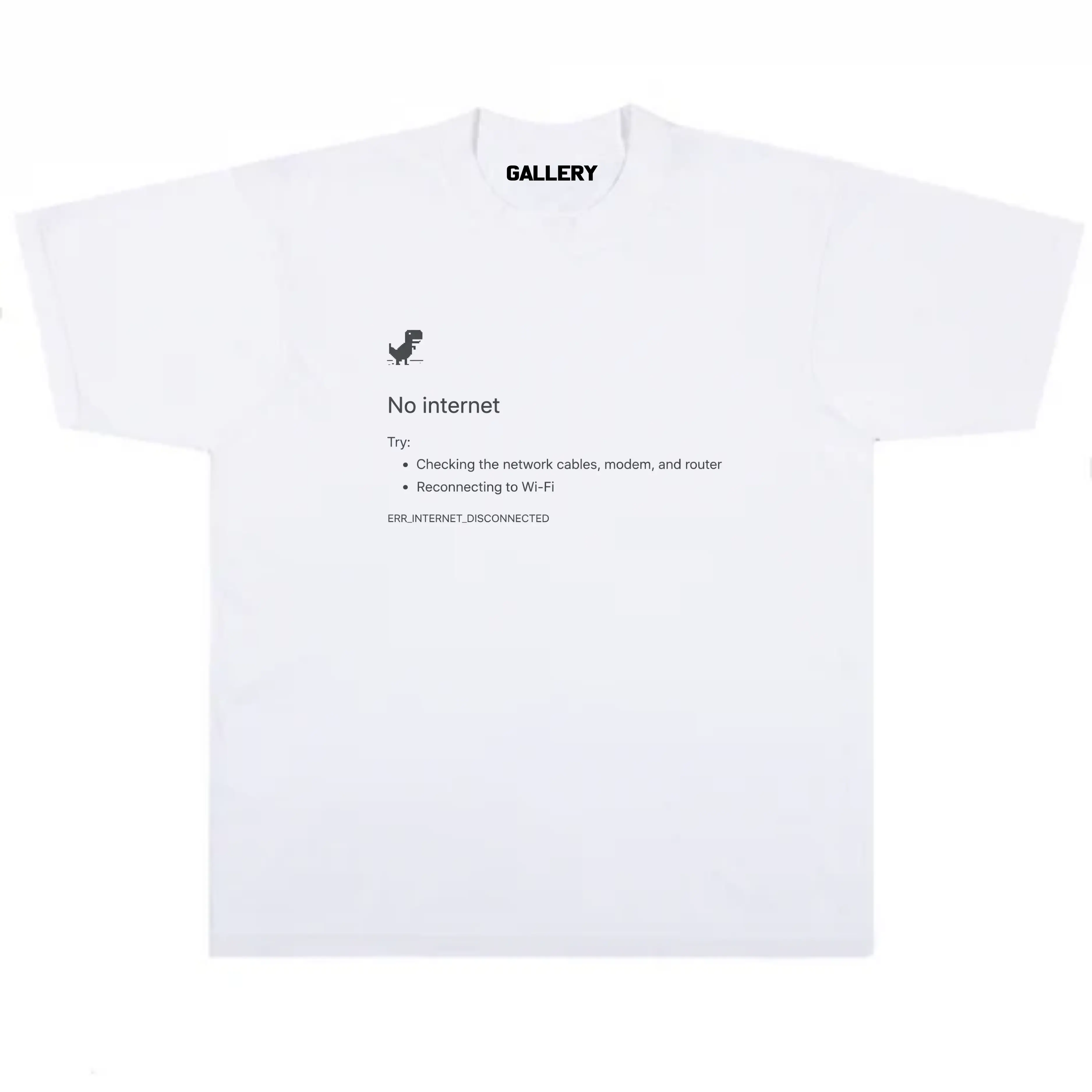 No Internet Loading Screen Graphic T-Shirt
