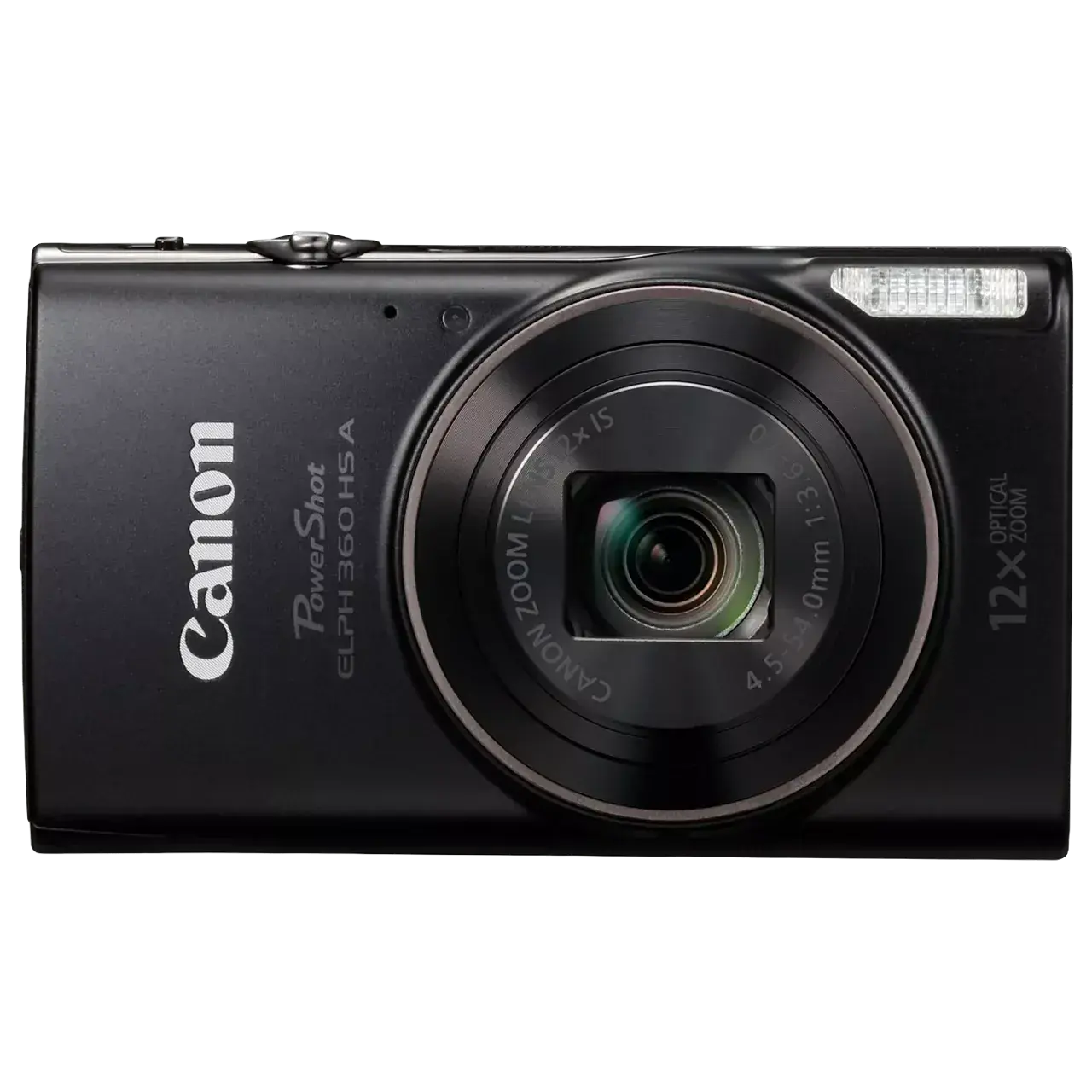 Canon PowerShot ELPH 360 HS Portable Digital Camera with NFC, Compact Point & Shoot Camera (Black), Portable Camera