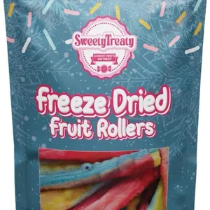 Freeze dried fruit 4 rollups freeze dried candy freeze dried sample pack freeze dried variety Snack Natural fun viral freeze  dried freeze dried candy