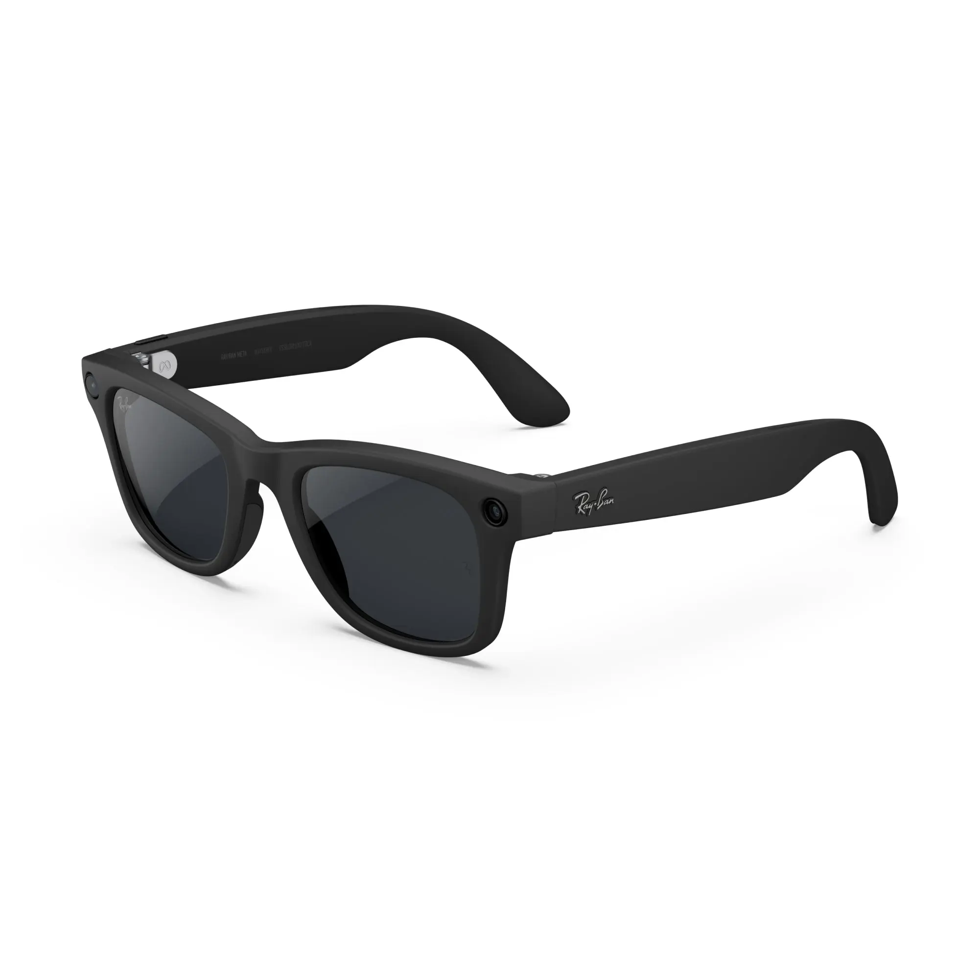 Ray-Ban Meta Wayfarer (Gen 2) Large Matte Black Transitions® Grey Lenses