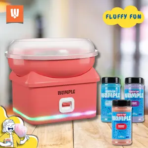 Cotton Candy Set – Ready-to-Use Cotton Candy Mix with Cherry, Grape & Blue Raspberry Flavors (13.2 oz)