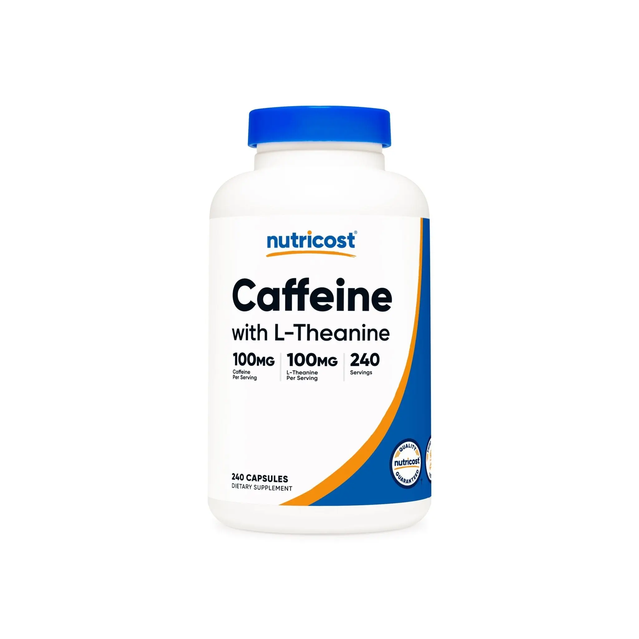 Nutricost Caffeine + L-Theanine Capsules