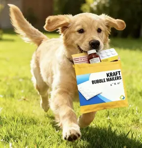 50 #0 6x10 (6x9) Kraft Bubble Padded Envelopes Mailers Shipping Bag 6"x9"