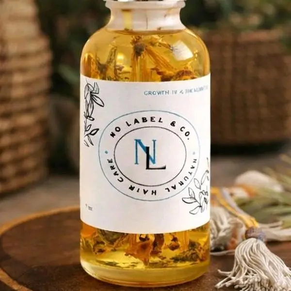 Organic Hair Growth & Thickening Oil - 100% Natural Haircare