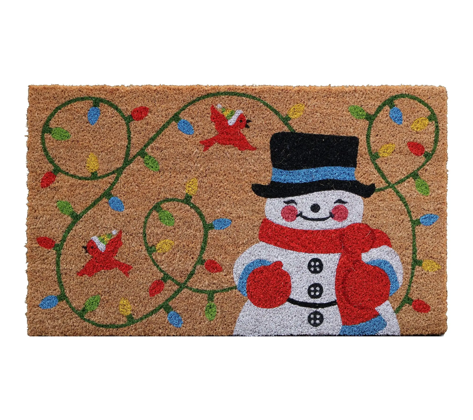 Temp-tations Holiday Coir Door Mat