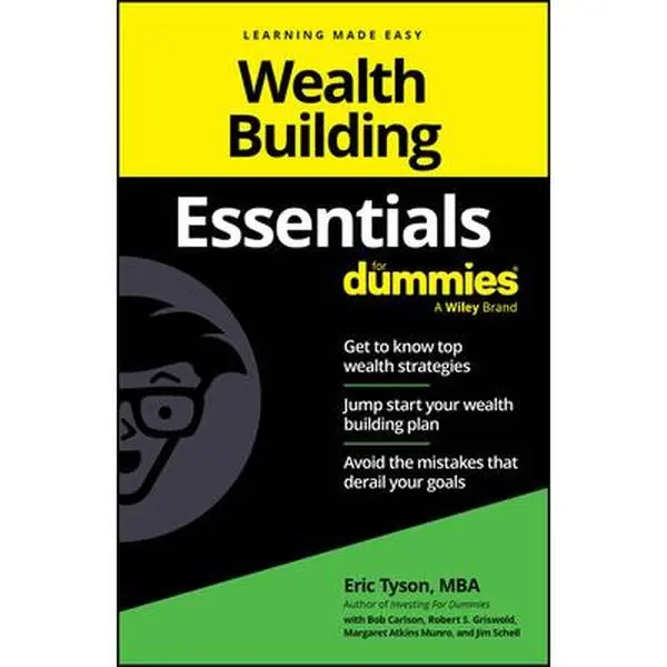 Wealth Building Essentials for Dummies - Eric Tyson, Growing Wealth Guide, Paperback Economics & Management Book
