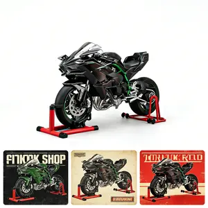 XLG Electric Motorcycle Model, 1:6 Scale, Grateful Kids Gifts, Car Kid Toy, Toys for Grown Ups, Alloy Dynamic Model, Motorcycle with Soundings and Lights and Spray, Bedazzling, Toys, Stranger Things, Things to Buy Durable