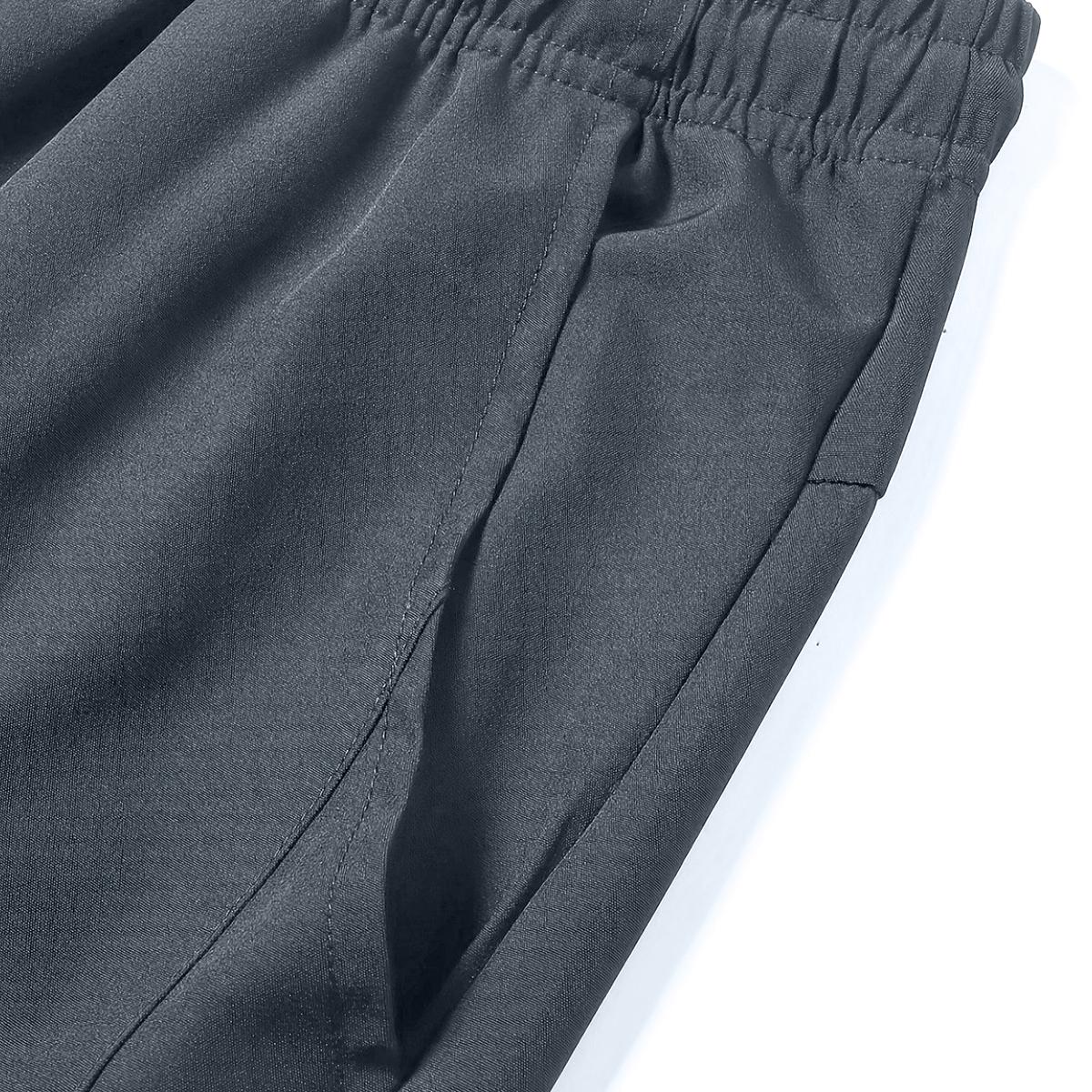 Men's casual business pants, made from lightweight stretch fabric, straight leg, regular length, with pockets, comfortable and breathable joggers suitable for all seasons Menswear，pantalones para hombre