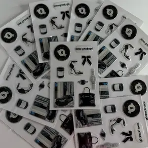 Aesthetic 3D Phone Case Stickers "8 ball" - Vibrant Stickers, Waterproof, Unique Design for Personalization