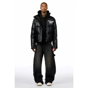 Malix Dark Grey Barrel fit Jean