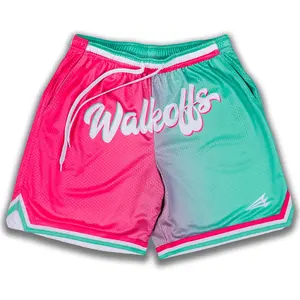 Men's Watermelon Walkoffs Mesh Lifestyle Basketball Mesh Shorts