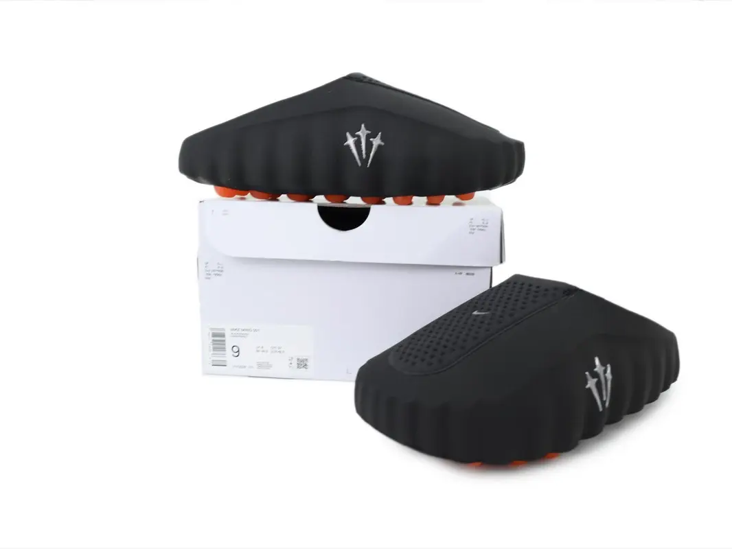 Black‑Orange Contrast Platform Mule Slippers, Soft Cushion Thick Sole Slip‑On Slides, Non‑Slip Casual Sandals, Perfect For Home, Beach, Shopping, Street Daily Outfits