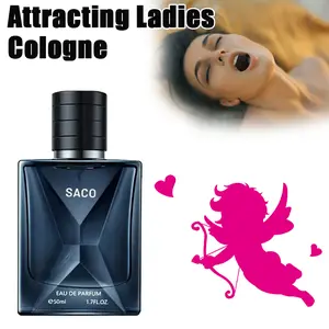 SACO Men's Eau De Toilette 50ml Azure Sea Salt Freshness Knight Woodsy Deep Scent Long Lasting Marine Classic Fragrance with Lemon Cedarwood Notes Ideal for Spring Summer Outings