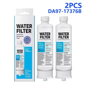 DA97-17376B Replacement for Samsung HAF-QIN/EXP, DA97-08006C, RF28R7351SG, RF28R7201SR, RF28T5001SR, RF24R7201SR, RS27T5200SR, RF23M8590SG, RWF4200A Refrigerator Water Filter, 2 Pack