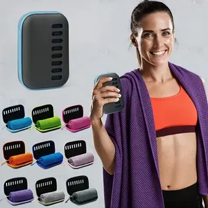Cooling Sports Towel, Designed for Fitness, Running, Outdoor Activities, And Yoga. This Sweat-Absorbing Towel Is a Portable Cooling Tool, Suitable for Both Men And Women, Essential for Summer Workouts