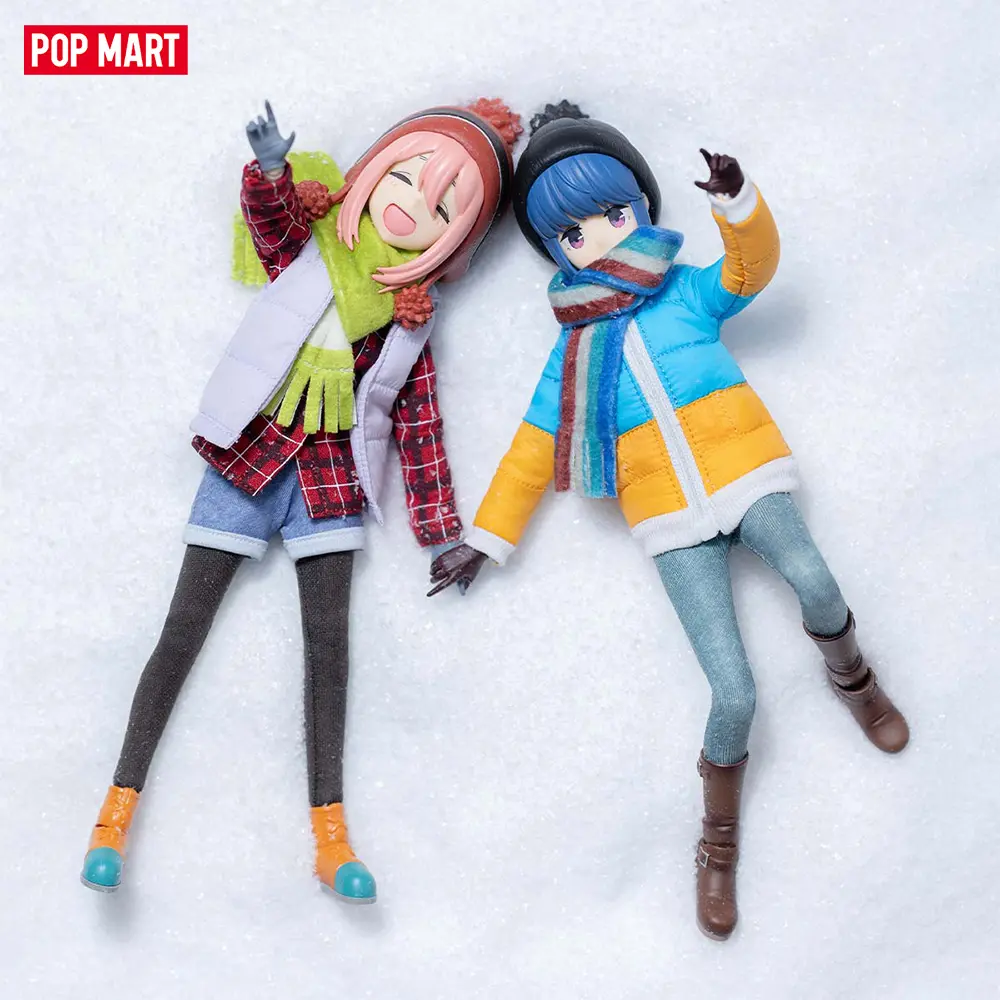 POP MART Laid-Back Camp Series-Nadeshiko Kagamihara/Rin Shima Action Figure POP MART Laid-Back Camp Series-Nadeshiko Kagamihara/Rin Shima Action Figure
