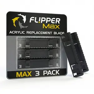 Flipper Max ABS Replacement Blades 3 Pack - Acrylic Tanks