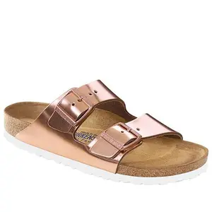 Birkenstock Arizona Metallic Birko-Flor Sandal Birkenstock Arizona Metallic Birko-Flor Sandal