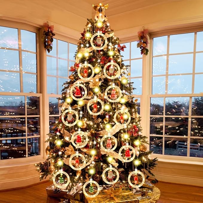 Christmas string lights available outdoors and indoors. LED string lights hanging, including , deer, etc., for holiday party decoration Ornaments Christmas string lights available outdoors and indoors. LED string lights hanging, including , deer, etc., for holiday party decoration Ornaments