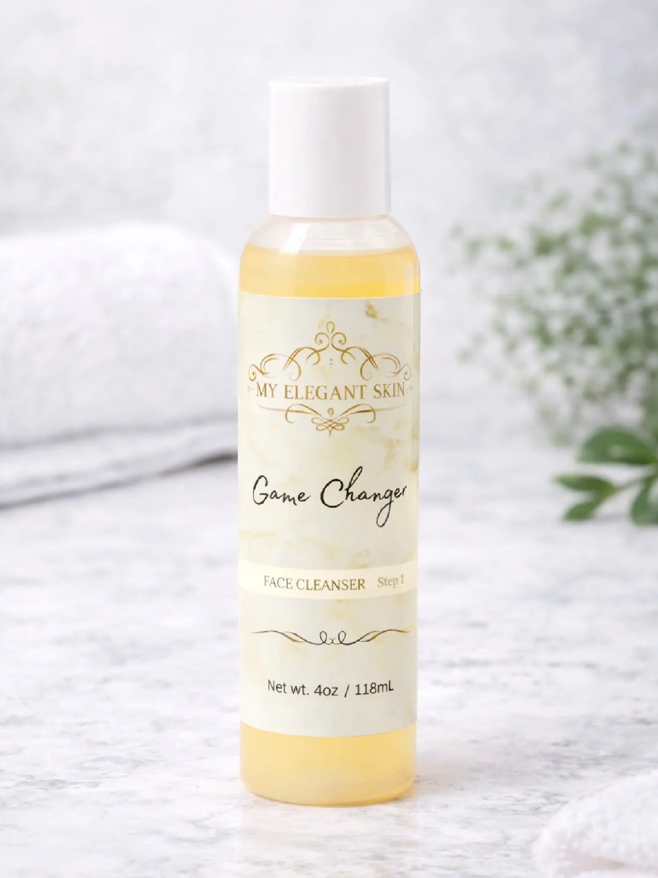 Game Changer Facial Cleanser - Alpha Arbutin + Kojic Acid Face Wash (4oz)