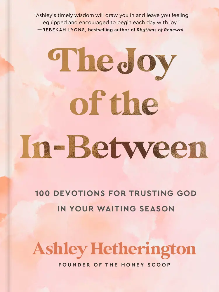 USED Book - The Joy of the In-Between: 100 Devotions for Trusting God in Your Waiting Season: A Devotional by Hetherington, Ashley (Hardcover) - english