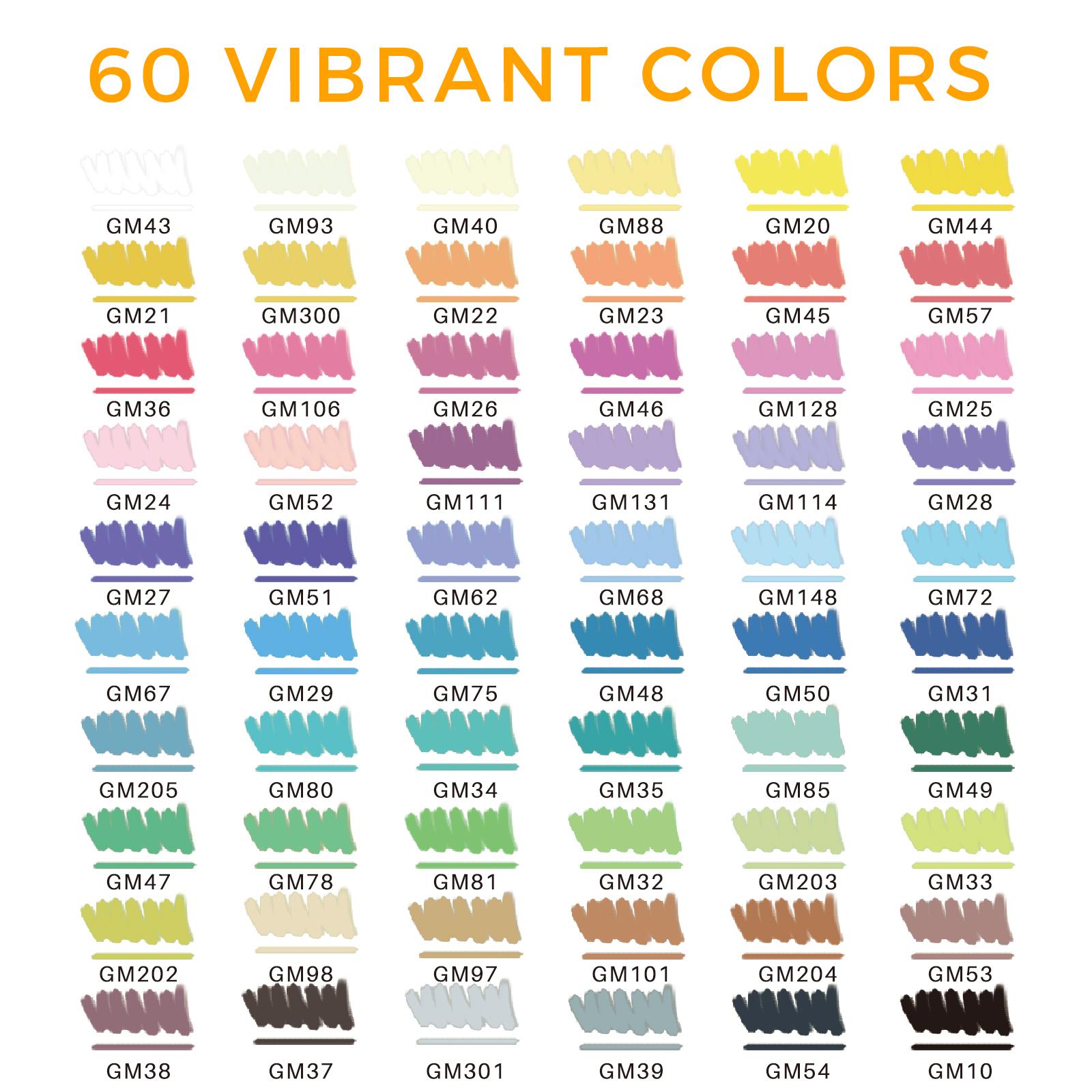 Artecho Acrylic Paint Markers Set, Dual Tip & Fine Tip PaintPens -Quick Drying & Waterproof - for Painting, Drawing,Coloring & DlY, Christmas Gift