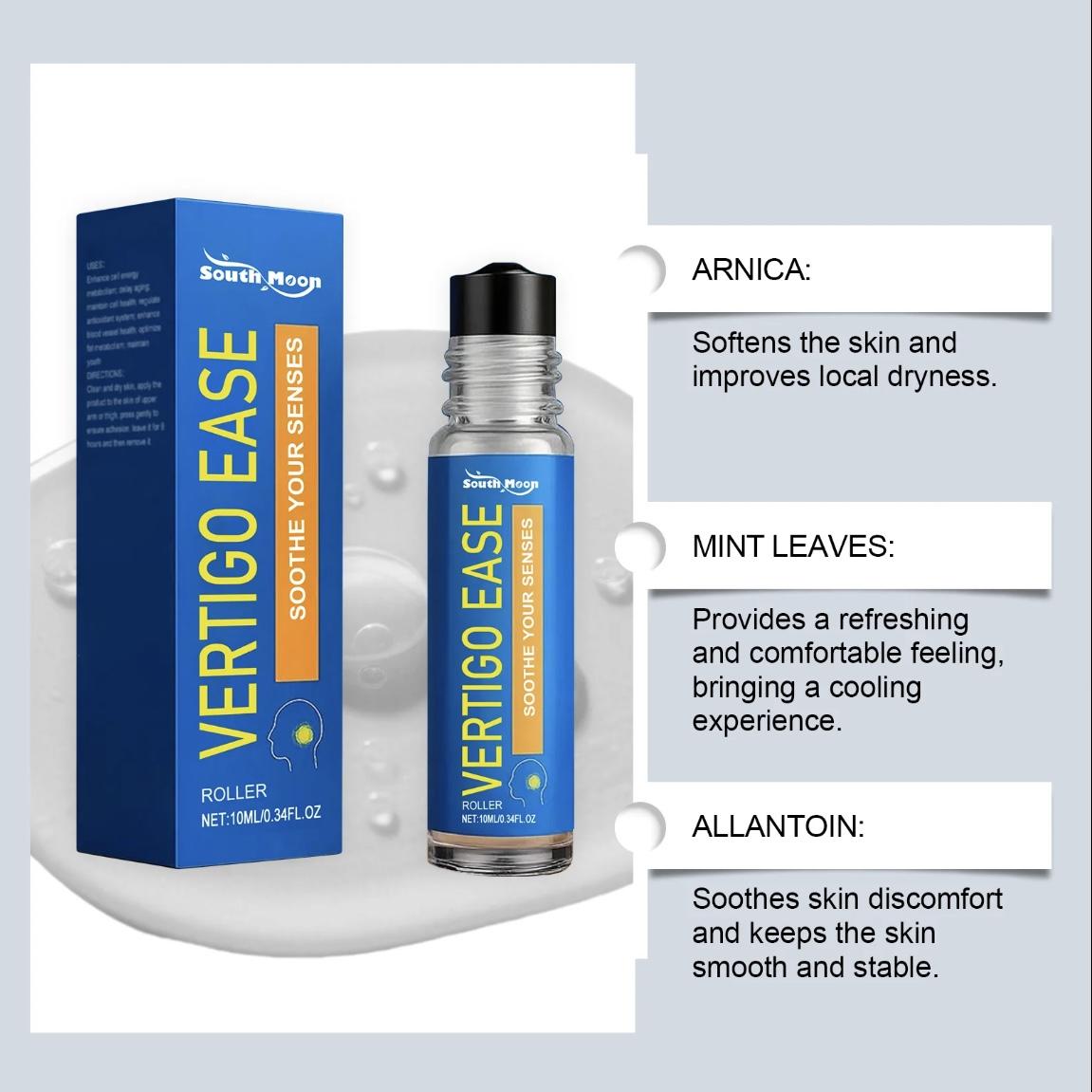 [buy one free one] Vertigo Ease Aromatherapy Roll -Essential Oils for Dizziness & Nausea -10ml detail 2