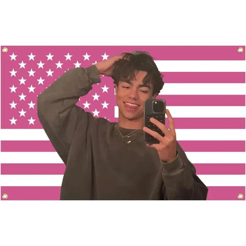 3x5 Ft Malachi Barton Flag ,Pink american malachi barton flags Tapestry,Funny poster For College Dorm Room Decor,Outdoor Parties, Gift,Tailgates Yard,Poster for Bedroom Decoration,Four Brass Grommets bedroom decor Home Textile