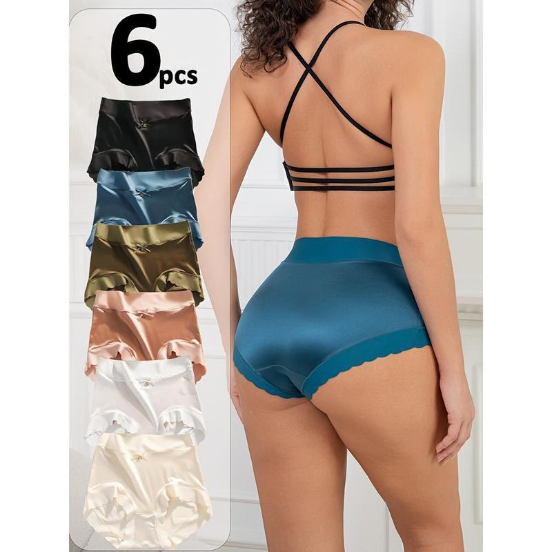 6 Pack Mid Waist Women'sBriefs,BreathableComfortable Soft Briefs,Elastic Hip LiftingBriefs, Fit Everyday Wear Elegant & Stylish DesignWomen's Briefs,M-XXL innersy woman breathable seamless panty cotton bikini waist brief Plus Mid-Rise Underwear 6 Pack Mid Waist Women'sBriefs,BreathableComfortable Soft Briefs,Elastic Hip LiftingBriefs, Fit Everyday Wear Elegant & Stylish DesignWomen's Briefs,M-XXL innersy woman breathable seamless panty cotton bikini waist brief Plus Mid-Rise Underwear