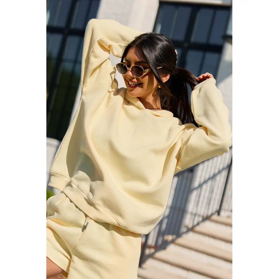 Everyday Ease Yellow Hoodie