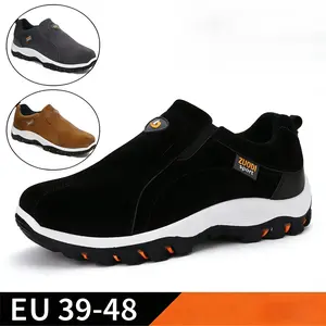 Mens Casual Oxford Shoes Breathable Lightweight Hiking Shoes for Outdoor Walking Fashionable Design Comfortable Fit