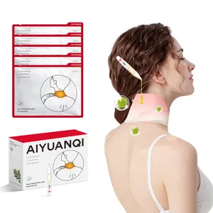 AIYUANQI Herbal Neck Relief Patch - Portable Neck Heating Pad Alternative, Natural herbal ginger oil，Soothing Warmth for Neck Support，5packs/box Daily