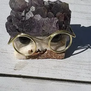 Crystal Hedgehogs, Crystal Buddies, Amethyst, Quartz, Animal, Crystal Buddy, Pet Rock, Rock Buddy, Cute Gift