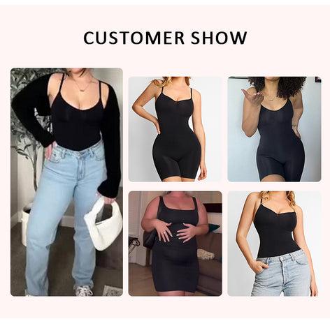 FeelinGirl Shapewear for Women Butt Lifter Bodysuit Body Shaper Tummy Control Shapewear Seamless Womenswear   Compression Underwear