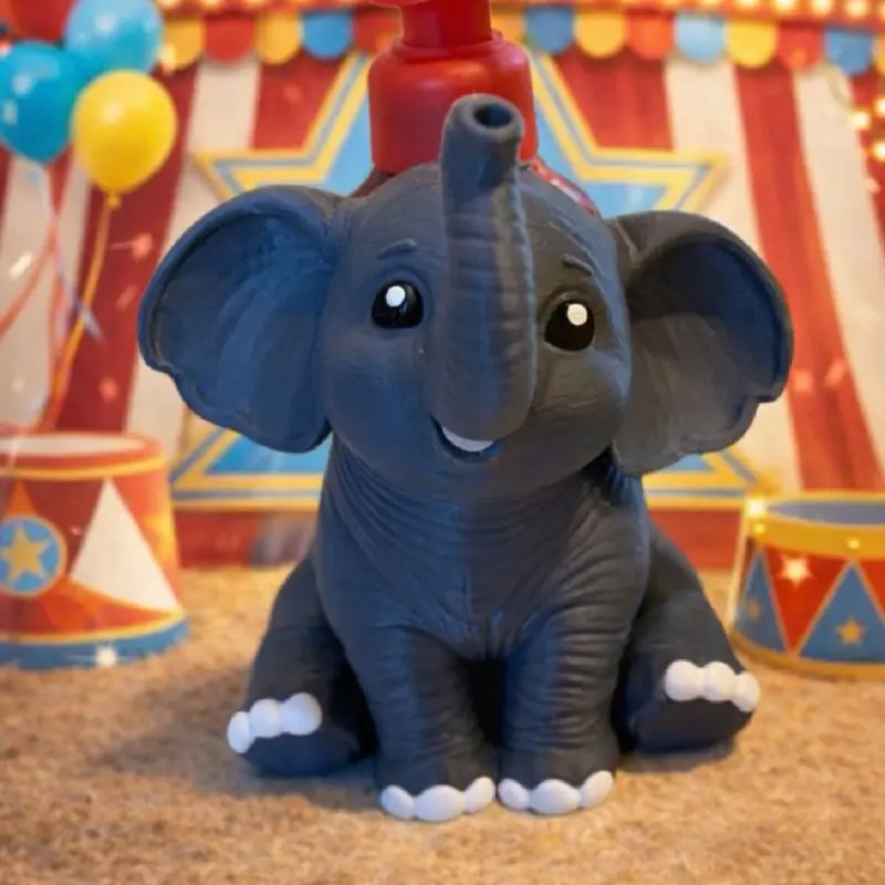 Elephant soap holder