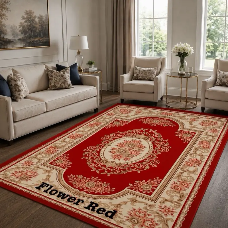 Luxury Living Room Carpet, 200x300 cm Soft High-Quality Floor Covering for Home Decor